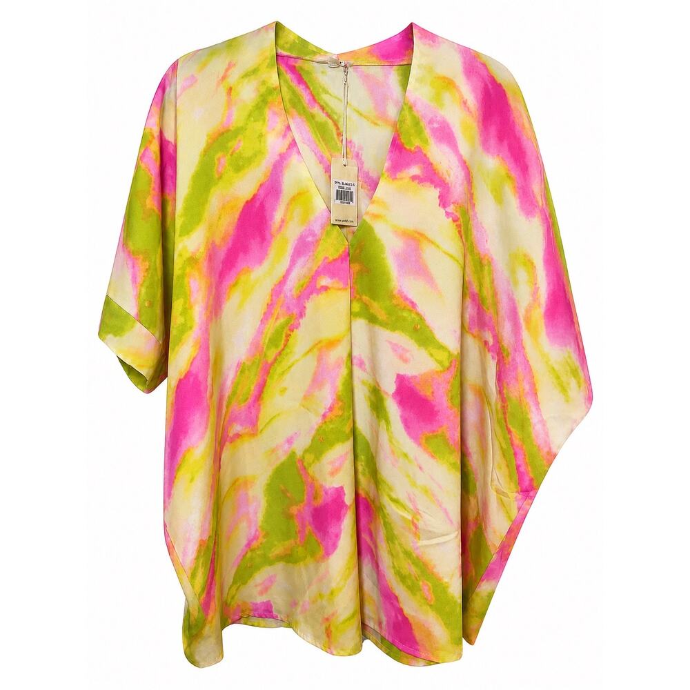 NWT Jodifl Satin Kaftan Top